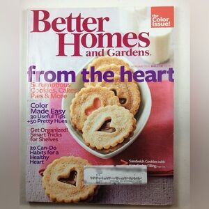 Better Homes and Gardens Magazine February 2010